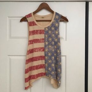 Spell and the Gypsy American Flag tank